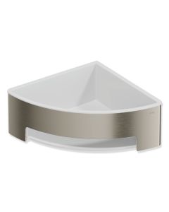 HEWI Metallics Corner Shower Basket - Brushed Nickel [Pack Of 1]