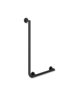 HEWI System 900 'L' Shaped Support Support Rail - Matt Black [Pack Of 1]