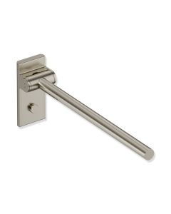 HEWI Metallics Hinged Mono Support Rail - Brushed Nickel [Pack Of 1]