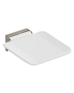 HEWI Metallics Folding Shower Seat - Brushed Nickel [Pack Of 1]