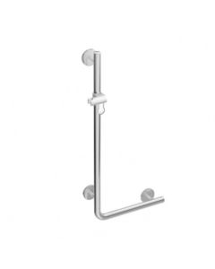 HEWI L-Shaped Support Rail with Shower Head Holder - Warm Touch [Pack Of 1]