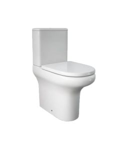 RAK Compact Raised Height Close Coupled BTW Rimless WC [Pack Of 1]
