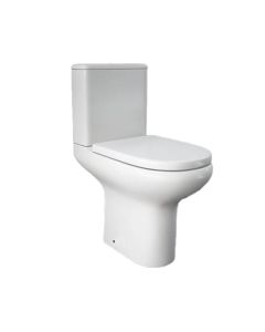RAK Compact Raised Height Close Coupled Rimless WC [Pack Of 1]