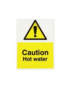 Hart Caution Hot Water Stickers [Pack Of 5]