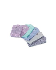 Striped stud epaulettes
