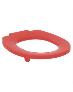Armitage Shanks Contour 21 Toilet Seat With Retaining Buffers - Red [Pack Of 1]