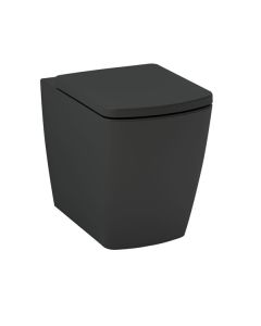 Imex Designer Black Comfort Height Back to Wall WC Pan [Pack Of 1]