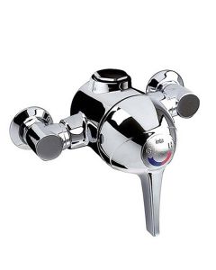 Intatec Exposed Thermostatic Sequential Shower - 2 Outlets [Pack Of 1]