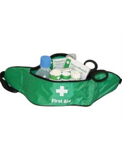British Standard Compliant Travel First Aid Kit in Bum Bag