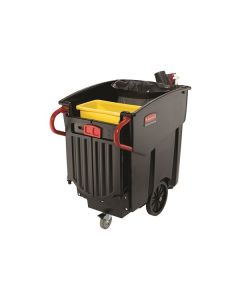 Rubbermaid Executive Series Mega Brute Mobile Collector Black 120 Gallon [Pack of 1]