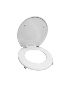 Doc M Comfort Slow Close Toilet Seat - White [Pack Of 1]