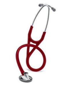 3M Littmann Master Cardiology Stethoscope, Burgundy Tubing