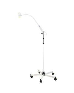 Provita Mobile, Height-Adjustable Stand,With Gooseneck Arm, Halogen