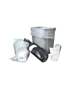 CleanWorks White Square Bin Liner [Pack of 500]