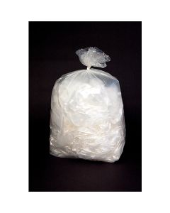 CleanWorks Wheelie Bin Liner Clear 27 x 46 x 51" CHSA 15kg [Pack of 100]