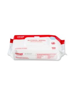 Clinell Alcohol Wipes Large - 150 Wipes [Pack of 1]