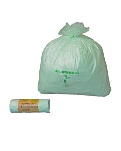 Compostable Sack Green 16x18" [Pack of 480]