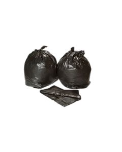 Refuse Sack Medium Duty Black 18x29x38" [Pack of 200]