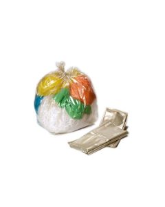 Wheelie Bin Liner Clear 30x46x54" 15kg [Pack of 100]