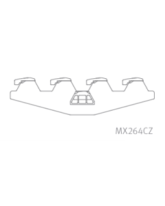 LogiCal Bracket for 4 Transducer Mount Plates [Pack of 1]