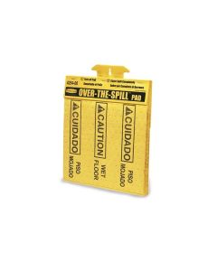 Rubbermaid Over-the-spill Pad Tablet 22 Pads Yellow [Pack of 12]