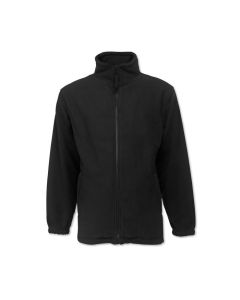 Unisex Fleece Jacket Black Colour