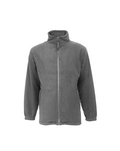 Unisex Fleece Jacket Grey Colour