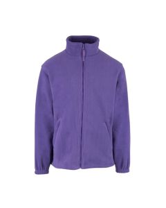 Unisex Fleece Jacket Purple Colour