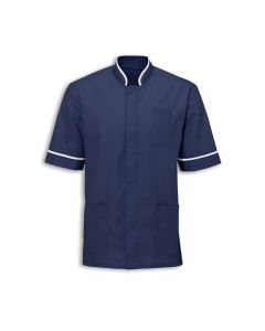 Men's Mandarin Collar Tunic Sailor Navy Colour