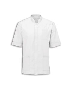 Men's Mandarin Collar Tunic White Colour