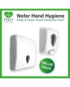 Nofer Commercial Soap & Towel Dispenser Pack [Pack of 1]