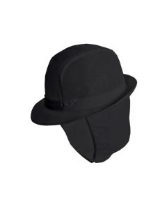 Trilby hat with snood