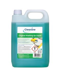 Cleanline Original Washing Up Liquid 5 Litre [Pack of 1]