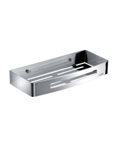 Gedy Nerva Rectangular Shower Basket - Chrome [Pack Of 1]