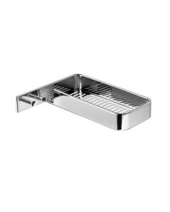 Gedy Il Giglio Corner Shower Basket With Hooks [Pack Of 1]