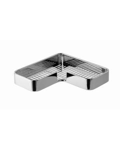Gedy Il Giglio Twin Corner Shower Basket [Pack Of 1]