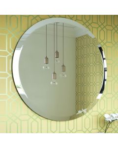 Origins Living Porterhouse Round Bathroom Mirror - Available in 2 Sizes [Pack of 1]