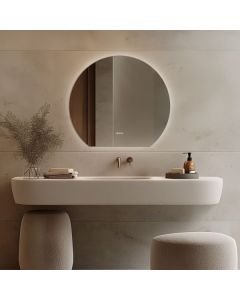 Origins Living Claris Round Cut Illuminated Mirror [Pack of 1]