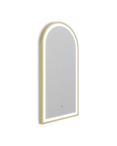 Origins Living Lomax Light Brushed Brass Illuminated Arch Mirror - 2 sizes [Pack of 1]