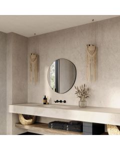 Origins Living Oslo Organic Mirror - Black - Available in 2 Sizes [Pack of 1]