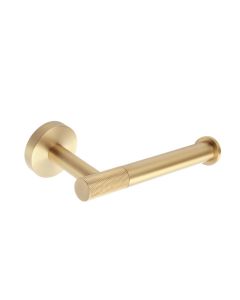 Gedy Turner Open Toilet Roll Holder - Brushed Brass [Pack of 1]