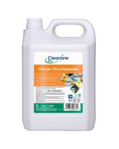 Cleanline Eco Orange Citrus Degreaser 5 Litre [Pack of 4]