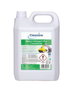 Cleanline Neutral Detergent Plus Concentrate 5 Litre [Pack of 1]