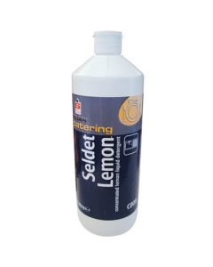 Seldet Lemon Detergent 1 Litre [Pack of 12]