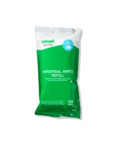 Clinell Universal Wipes Tub 100 Refill