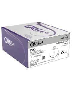 PDO VIOLET 1 30CM 1/2C TAPER 36MM [Pack of 12]
