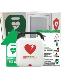 Physio Control Lifepak CR2 with WiFi and Carry Case Transport Package