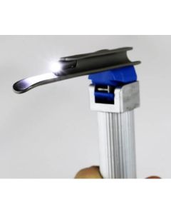 Proact Metal Max+ Combi meLED Laryngoscope Set, Disposable with Batteries, Paed Mil 2