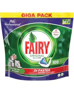 Fairy Professional All In One Dishwasher Tablets Original 100 Tablets [Pack of 2]