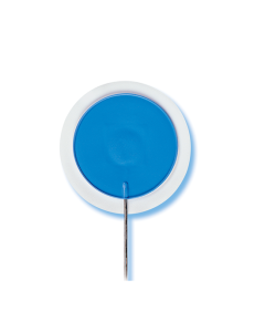 Ambu Blue Sensor QR Electrode, wet gel, radiotranslucent occlusive backing 40mm, 50cm lead, 4mm connector [Pack of 10]